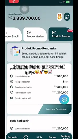 #CapCut dapat gak guys📈🤩#freelance #financewise #investasi #lewatberandafyp 
