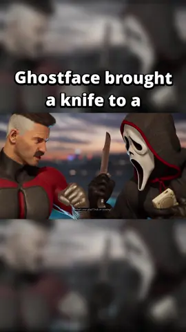 Omni Man vs Ghostface“Carving that mustache off your face.”This slasher just made a fatal mistake.#Shorts #MortalKombat #MortalKombat1 #omniman #ghostface #viltrumitepower #knifevsinvincible