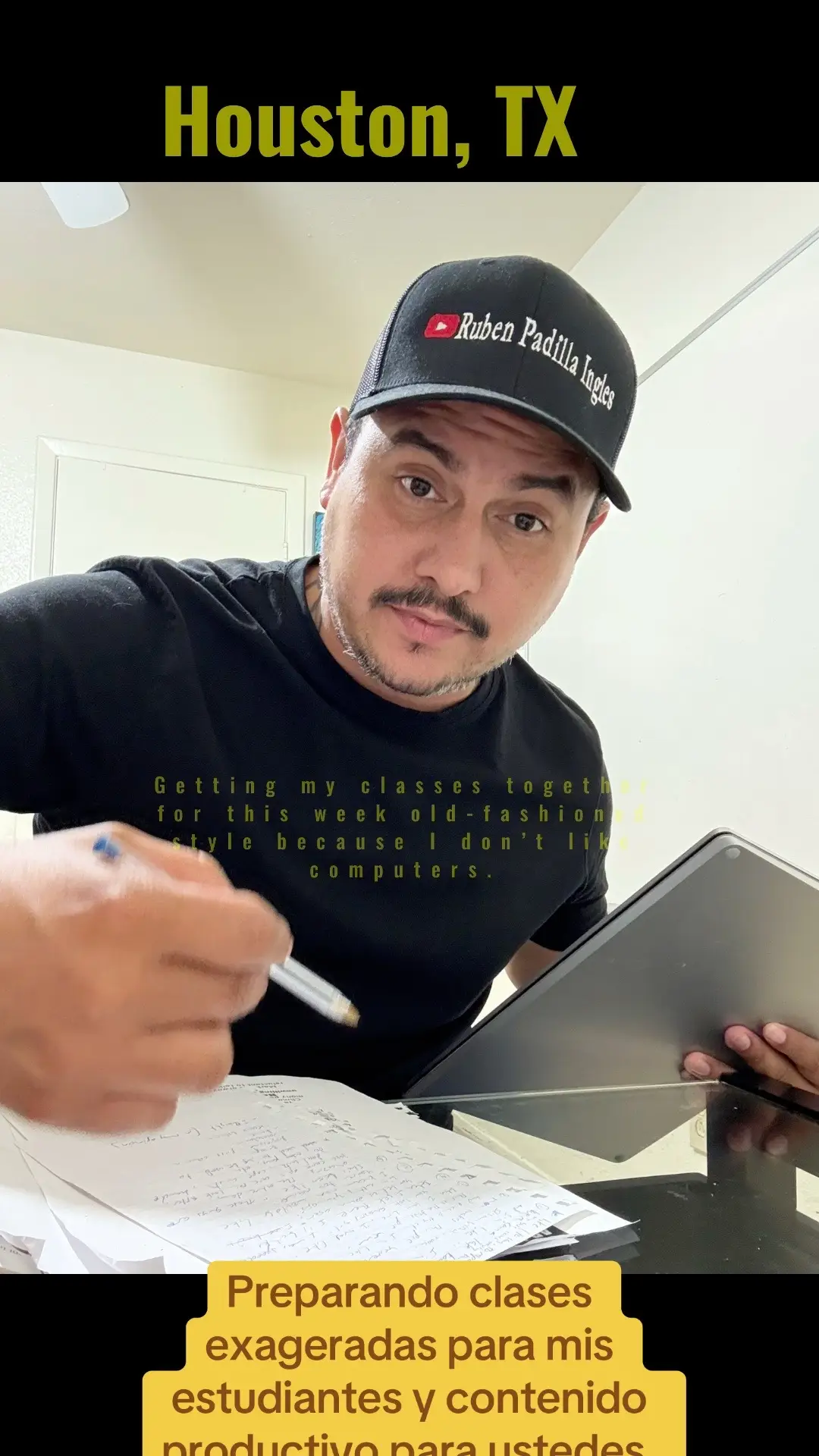 Getting my classes together for this week and planning productive content for y’all. 