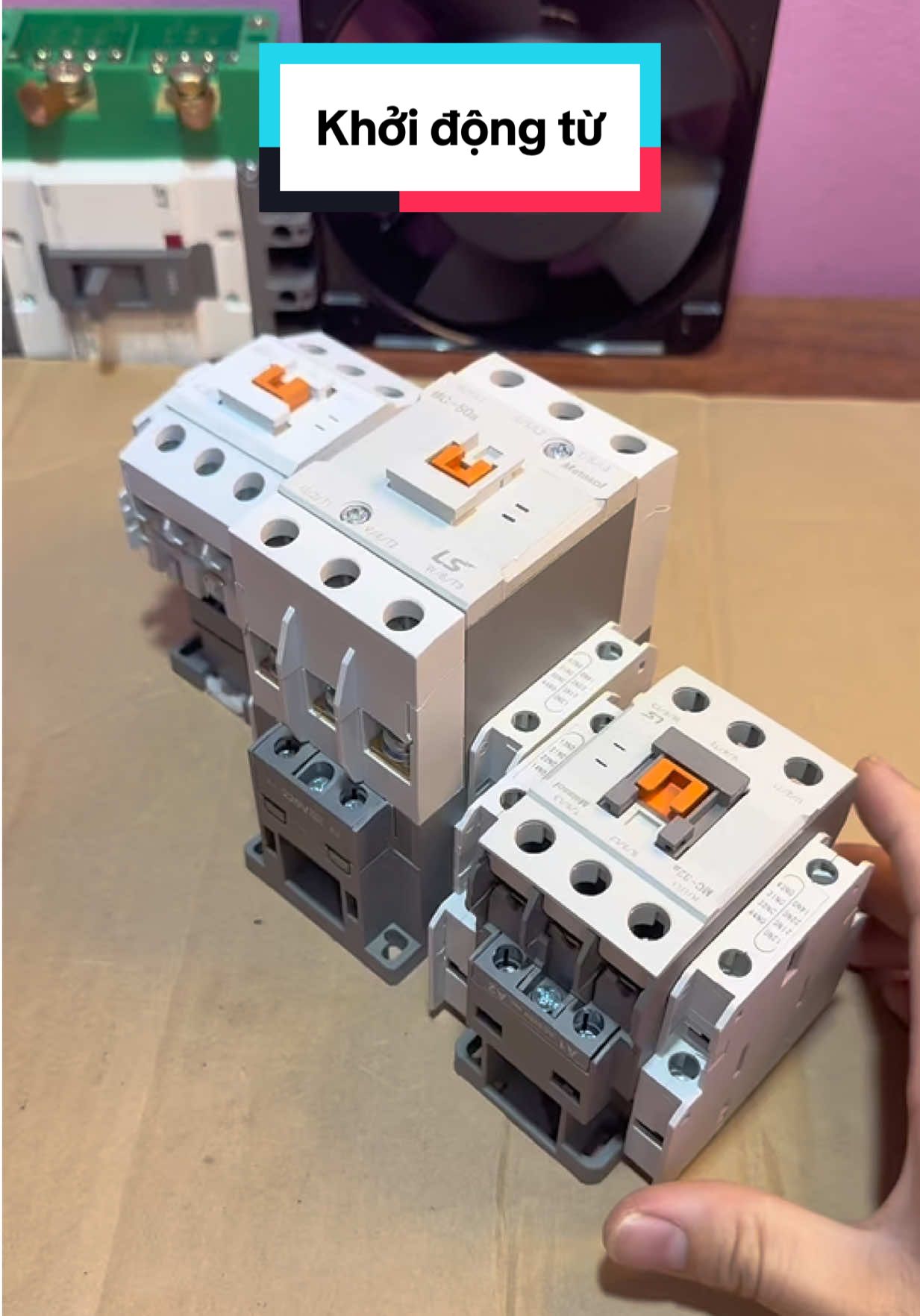 Khởi động từ #khoidongtu #contactor #điện #diencongnghiep #diennuoc 