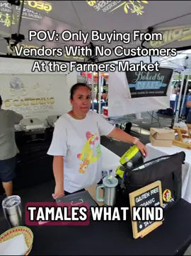 Her tamales were amazing! 🫔 Farmers Market Pt. 19 #farmersmarket #pov #wholesome #localbusiness #vendor 