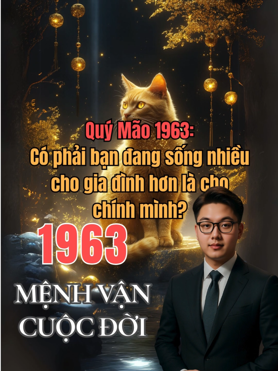 Tuổi Quý Mão 1963: 