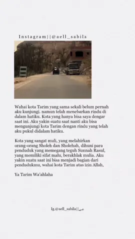 ya Tarim wa'ahlaha 🤍 #yatarimwaahlaha #tarim #tarimhadramautyaman #allahummashollialasayyidinamuhammad #masyaallahtabarakkallah 