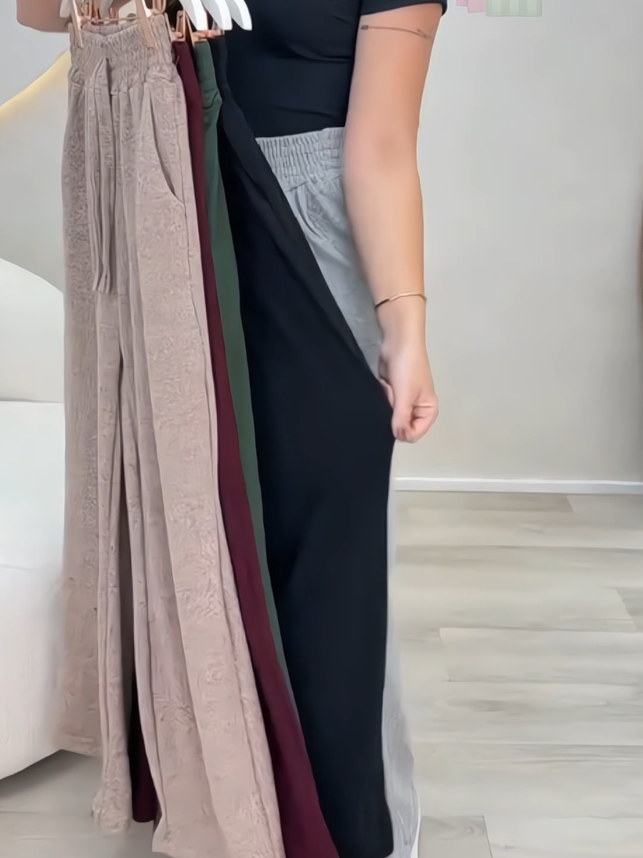 calça pantalona de lanzinha lãzinha 