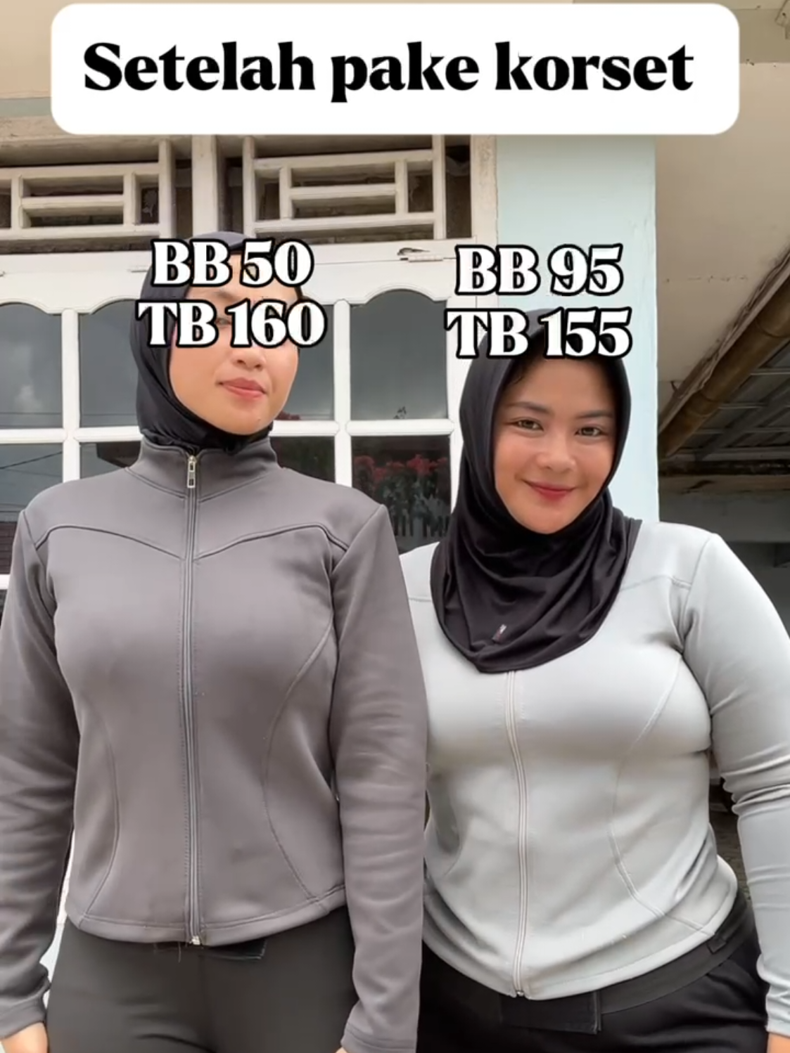 before after pake korset keliatan banget perubahannya bikin postur tubuh jadi lebih tegas dan makin cantik 🔥🔥🔥 #korset #korsetperut #korsetviral  #korsetolahraga #korsetperutbuncit 