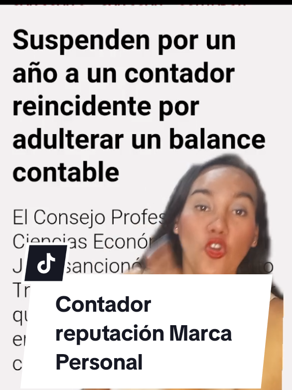 #greenscreen suspenden a contador por adulterar balance contable. Justamente cómo contador debes cuidar tú reputación. La marca personal debe reflejar tú credibilidad y cuándo un contador por un par de dólares se la juega realmente está cavando su propia tumba. . Por eso es importante sepas filtrar los clientes que solicitan tus servicios contables. #contadorcolombia  #marcapersonaltips  #prospectarclientes  #contador  #marcapersonal 