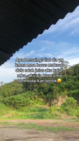Kalah aku mba😂
