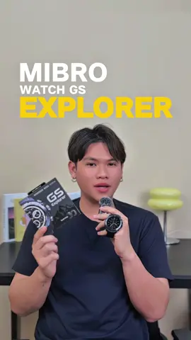 นาฬิกาดีไซน์สวย และแข็งแกร่ง ต้อง Mibro Watch GS Explorer #mibro #mibrothailand #smartwatch #อุปกรณ์อิเล็กทรอนิกส์ #mibrogsexplorer 