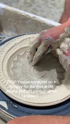 POV: you came out for a free Sunday demo and left signing up for a class 🤩🌀 Shout out to Drew Sawyer for leading these amazing demos at Molly Sanyour Ceramics Studio in Adair Park, Atlanta — giving our community a taste of what’s in store when you sign up for Clay 102 or a Mixed Levels class starting September 21!!! 🗓 Every Sunday in Atlanta: • Open Studio: 12–2 PM (drop in + hang out!) • Free Artist Demos: 2:00 & 2:30 PM with rotating artists 🎨 Seats are filling fast — snag your spot now through the link in bio!@Freestone Pottery 