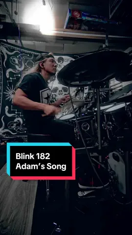 16 just held such better days #blink182 #adamssong #drumcover #fyp