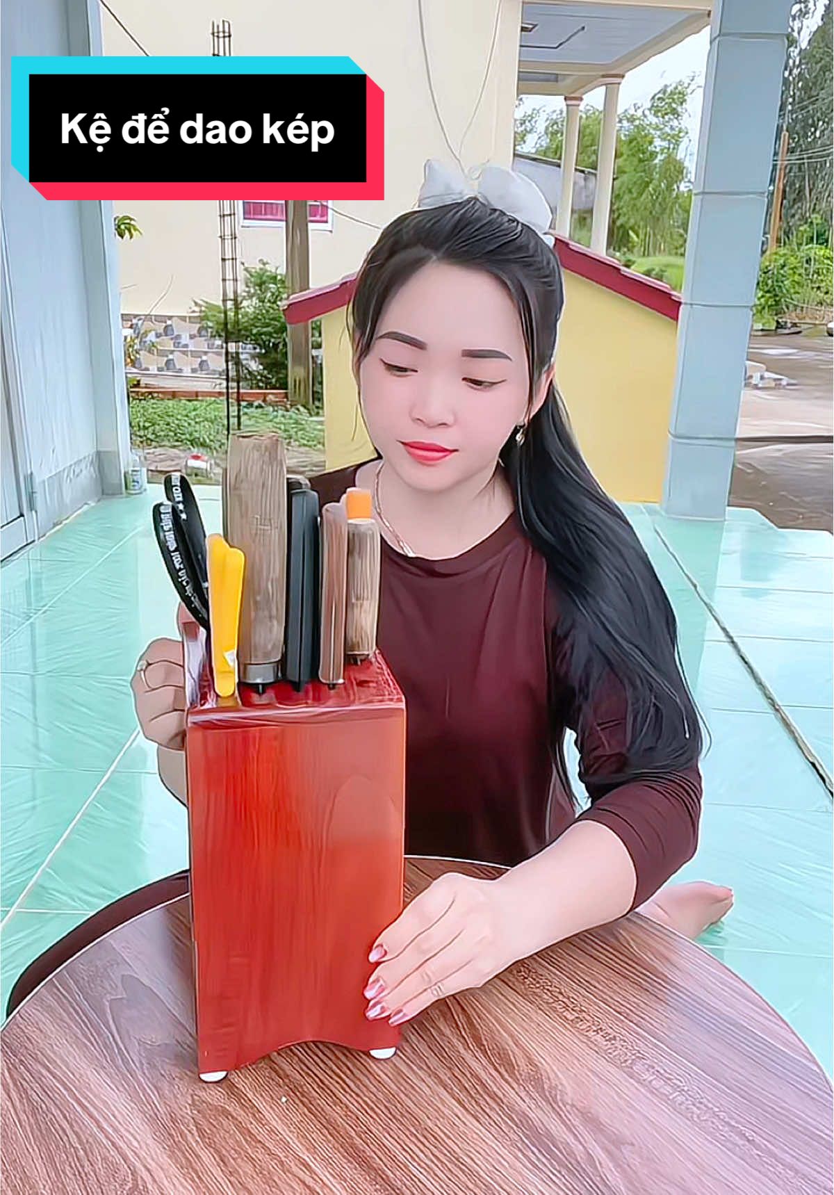 Trả lời @Bích như 1986 kệ dao kéo bằng gỗ tự nhiên @Ngọc Lanh (Mẹ Cutin) #kedaokeo #giadungtienich #ngoclanhmecutin #xuhướng 
