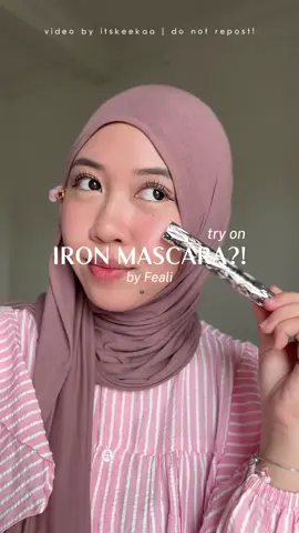 [Save & Share] paling suka sama mascara yang steel begini aplikatornya karena bener2 ngejangkau tiap helai bulu mataa, jadi lebih rapih gitu and no clumpy at all👀✨ @FEALI.ID  #mascara #fealimascara #mascarasteel #mascarabesi #mascarareview 