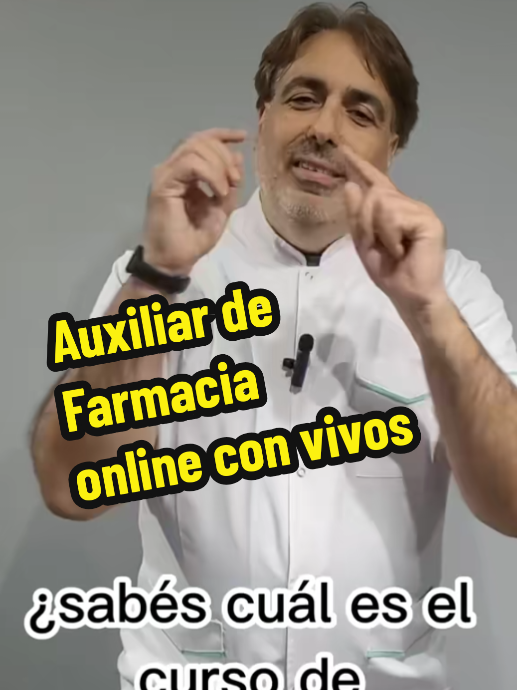 El curso de auxiliar de farmacia más completo y recomendado por profesionales de la salud y egresados. #institutotaladriz #auxiliardefarmacia #salud #sergiotaladriz #profesional 