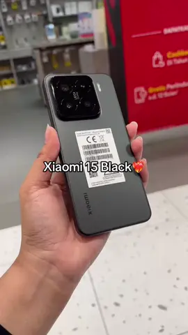 Xiaomi 15 Black😍  #xiaomi15 #xiaomi #xiaomiblack #erafone #xiaomiindonesia 