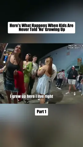 Here what happens when kids are never told no growing up part 1#bodycam #fyp #police 