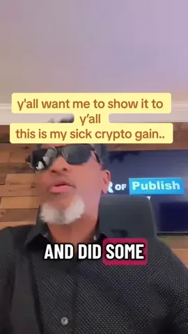 My sick crypto gain #fyp #blockchain #crypto #blockchainbullhorn #sidehustle 