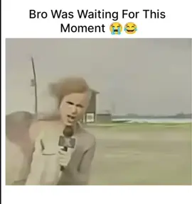 Bros been waiting his whole life for this moment😭#funny#funnyvideo#windy#tornado#flying 