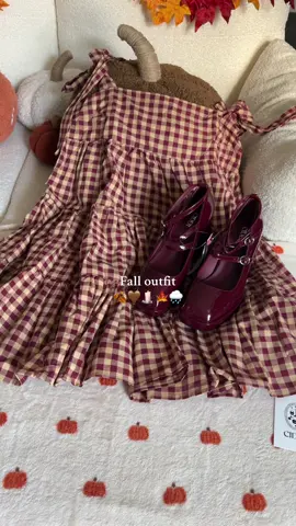 Fall outfit 🍂 @Cider has the cutest clothes!!! #fall #falloutfit #fallfashion #fallaesthetic #falloutfits #maryjanes #maryjaneshoes #fyp #autumnfashion #autumnoutfits #falldresses #fallshoes 