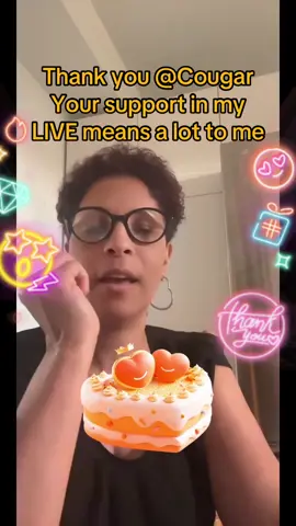 Cougar, thank you for the incredible support in my LIVE! I will keep creating better LIVE content!@Cougar #tiktoklive #livehighlights #livegift #hatandmustache #levelupsparks 