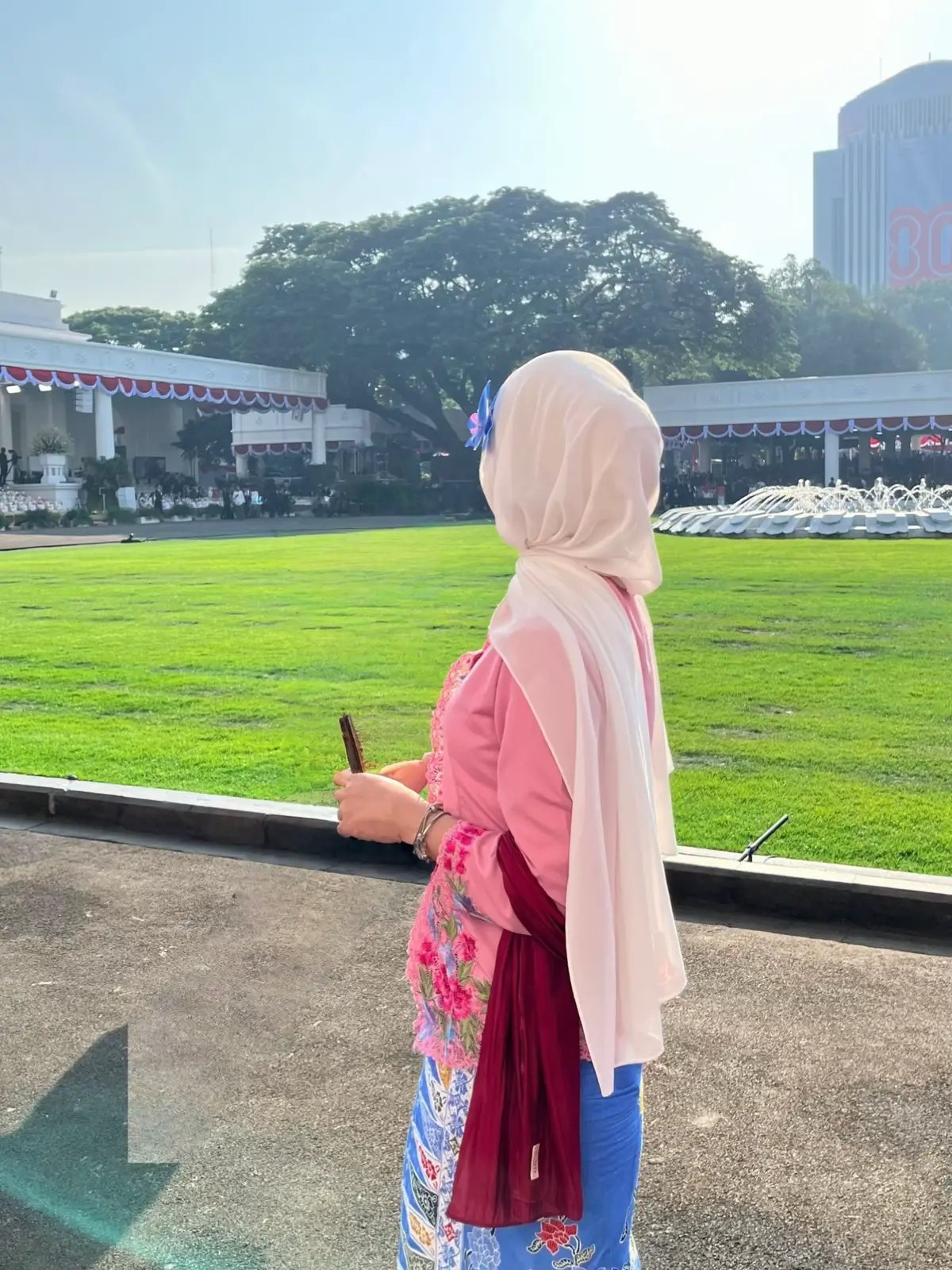 jadi mpok  #istananegara #kebayaencim 