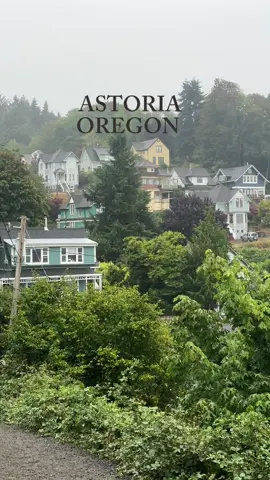 Moody, rainy, dreamy Astoria!!  #astoria #astoriaoregon #oregoncoast #oregontravel #pnw 
