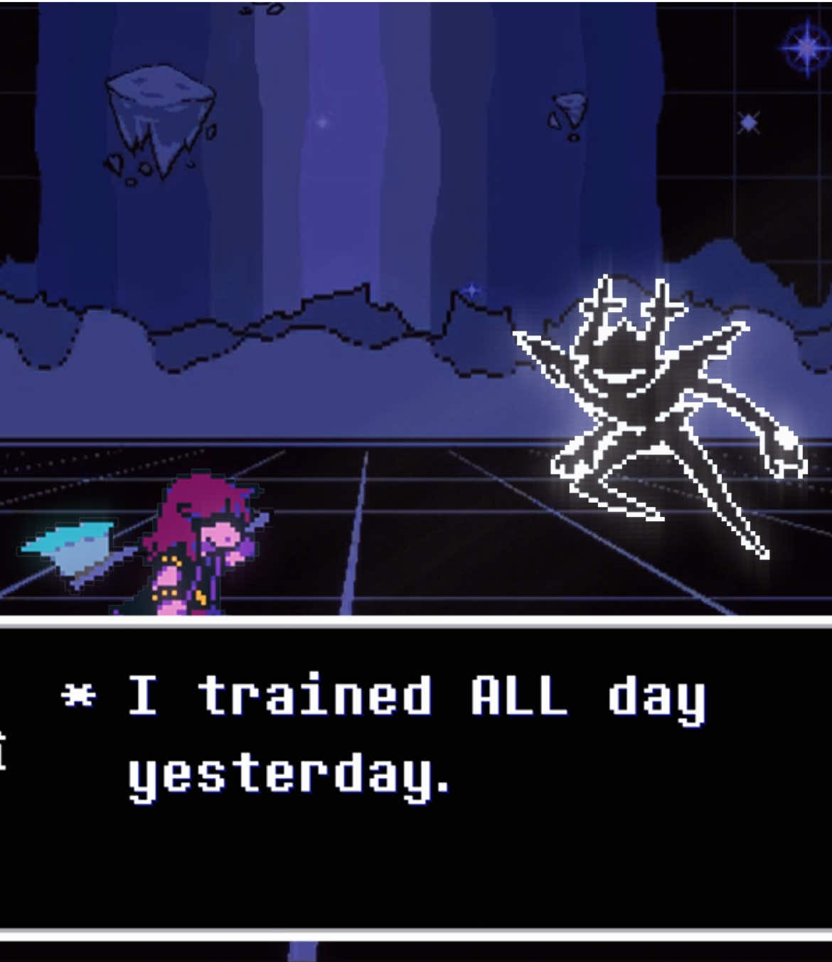 chapter 6 knight rematch | #deltarune #deltaruneedit #dragonball #dragonballz #dragonballzabridged 