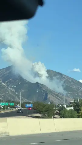 Another Utah fire 🔥 #utah #utahfire #wildfire 