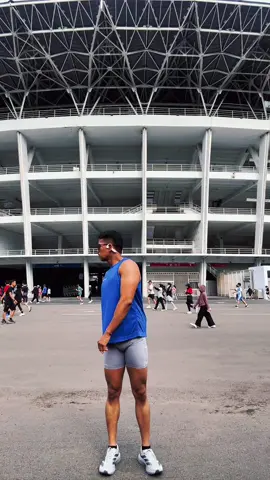 Tipis ajee guys 😅 #Running #gbk 