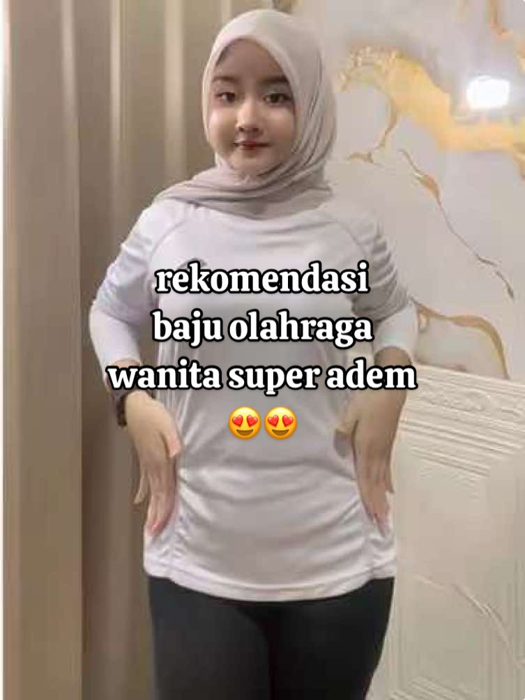 #bajusport #olahraga wanita lengan panjang atasan #kaosrunning #gym #senam  bahannnn ademmm lembuttt nyaman di pkek ga bikin gerah samsek😍✨🤏🏻