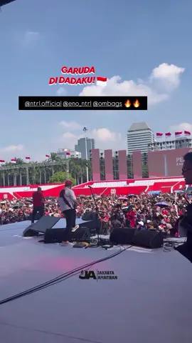 Ntrl menggila di Monas 🔥🔥🔥 Konser NTRL pesta rakyat menyambut HUT Republik Indonesia di Monas Minggu 17/8/25 #ntrlsorry #ntrlgarudadidadaku #netral #enonetral #promomakanmerdeka #monas #hutri80 #pestarakyat #indonesia🇮🇩 #hutri80indonesia🇮🇩 #hutri #prabowosubianto #harimerdeka #17agustus 