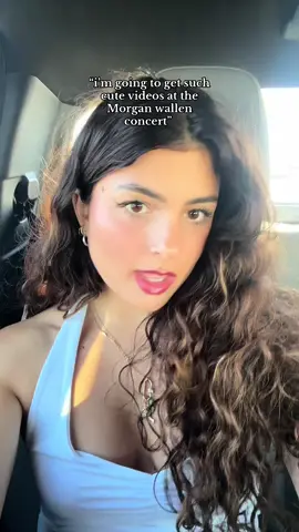 a time was had we will say that! 🤠#summerconcerthair #baddieconcerthairstyles #rockconcerthair #sunkissedbrunettehair #countryconcert2025 