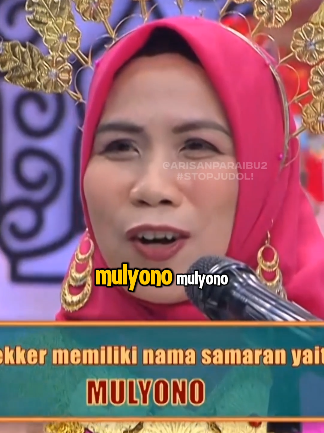 Suka baca berita jadi tau Mulyono ya bu😂😂 #arisantrans7 #arisancore #arisankocak #jawabancore 