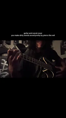 10:09 you make dirty words sound pretty by #piercetheveil  . . i hardly post my voice so be kind please  . . . #guitarcover #cover #guitar #vocals 