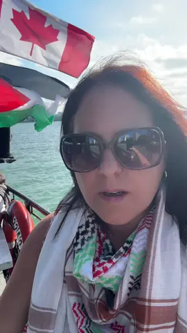 Sumud Flotilla from Windsor to Palestine ✊🕊️🇵🇸 #palestine #standup #gaza #solidarity 