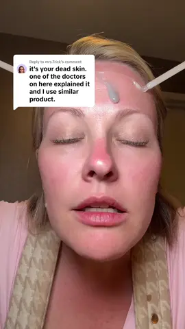 Replying to @mrs.Trick Dr melaxin does it all. Whether its exfoliation, removing your dead skin, KP bumps (keratosis pilaris), black heads, white heads, razor bumps, ingrowns, it does it all!!!! #drmelaxin #over40skincare #over30skincare 
