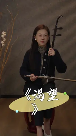 《渴望》 时光在音乐中可以穿梭吗？#弘扬国乐 #经典老歌 #二胡 