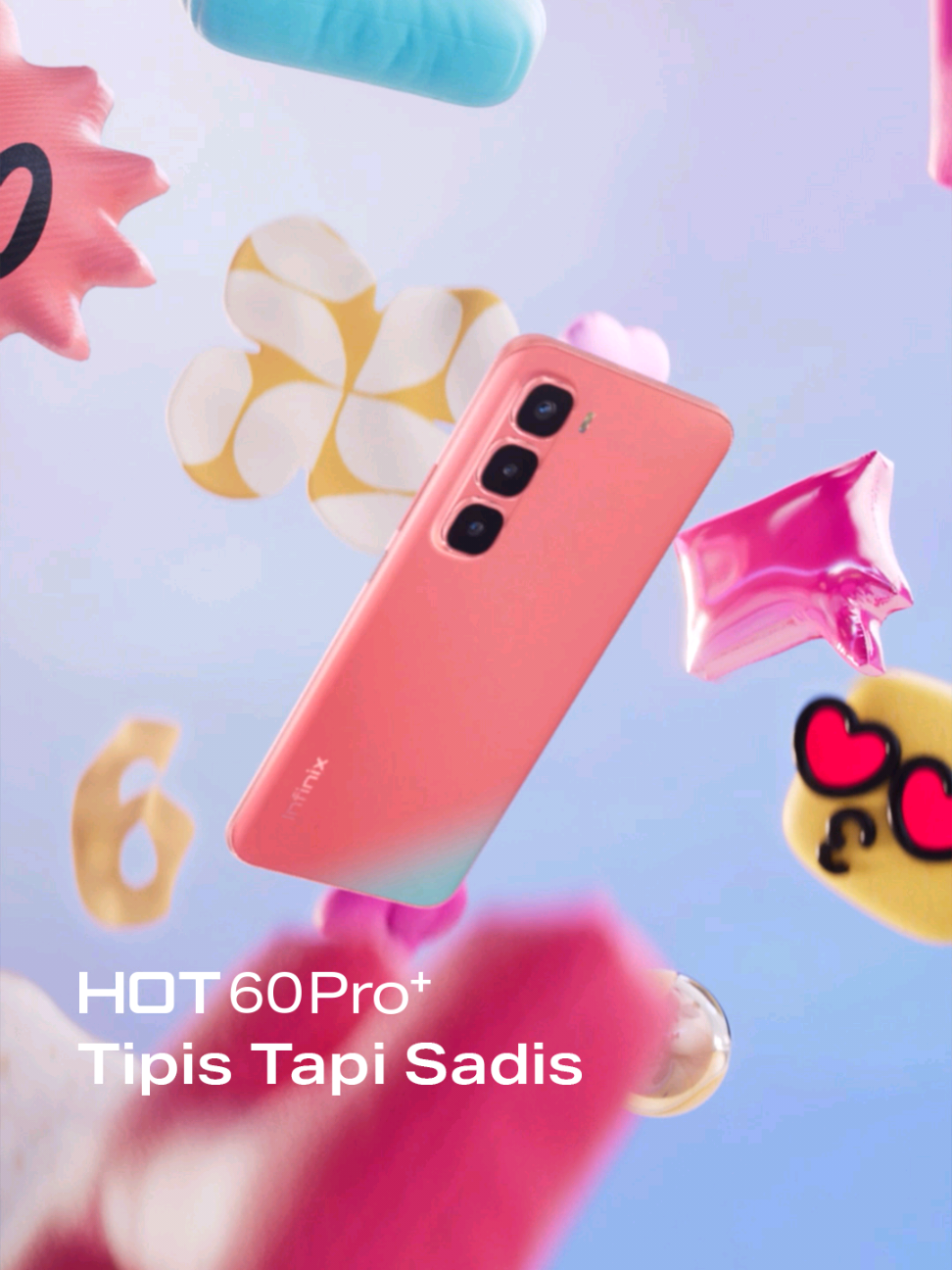 Smartphone desain tipis trendy, performa sadis abis untuk gaming & multitasking!  Tonton video untuk tahu spek lengkapnya & nantikan segera Infinix HOT 60 Pro+ di 20 Agustus 2025!  #InfinixHOT60ProPlus #InfinixHOT60Series #Infinix #InifnixJKT48 #BeautifulBeast 