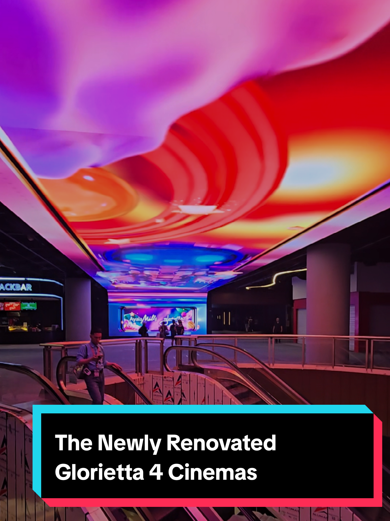 Ang ganda na ng recent renovation ng Glorietta 4 😲 In preparation ata to since Makati will be hosting this year's MMFF #OnlyInGlorietta #MakeItMakati #AyalaMalls @iloveglorietta @makeitmakati 