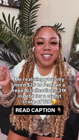The proof is in my story 🤞🏽Give me 7 days! My fast track method is the TRUTH!🥊everything removed in 7 days (4-45 days for some)😮‍💨 Clean your Experian Credit Report using this method! 🙌🏽Works for Experian, Equifax & Transunion👇🏽👇🏽👇🏽 No more stall letters, leverage the current lawsuit filed by the CFPB to completely sweep your report!👇🏽👇🏽👇🏽 Need help fixing your Credit? Drop “MOVE ME” in the comments & THEN CHECK YOUR INBOX 👇🏽👇🏽👇🏽 OR text “MOVE ME“ to 570-891-8031 and I’ll respond👇🏽👇🏽👇🏽 One client invested $38 using Afterpay (I also take Klarna)  in my credit repair services and got into their dream home and purchased their dream car! 👇🏽👇🏽👇🏽 Fast track option available! RESULTS IN 4-45 DAYS 😳 proof in story Message or text “MOVE ME” to 570-891-8031 Use your credit as leverage for financial freedom!👇🏽👇🏽👇🏽Want to repair your own credit check out my DIY program as well! #creditrepair #diycreditrepair #financialfreedom #diycreditrepair #creditrepairservices  