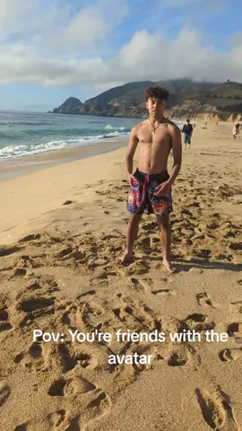Pov you turn 17 and now control the elements @corbinnn08 #fyp #avatar #waterbending #beach #volleyball 
