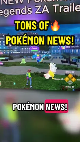 TONS of Pokémon News! Pokémon Legends ZA, Champions & More #pokemon #pokemonnews #pokemonlegendsza 