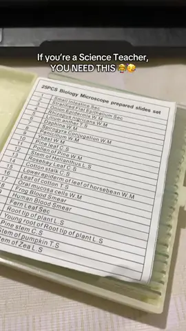 Take your science class in the next level! 🥳 #microscope #preparedslides #microscopechallenge #microscopetiktok #microscopy 