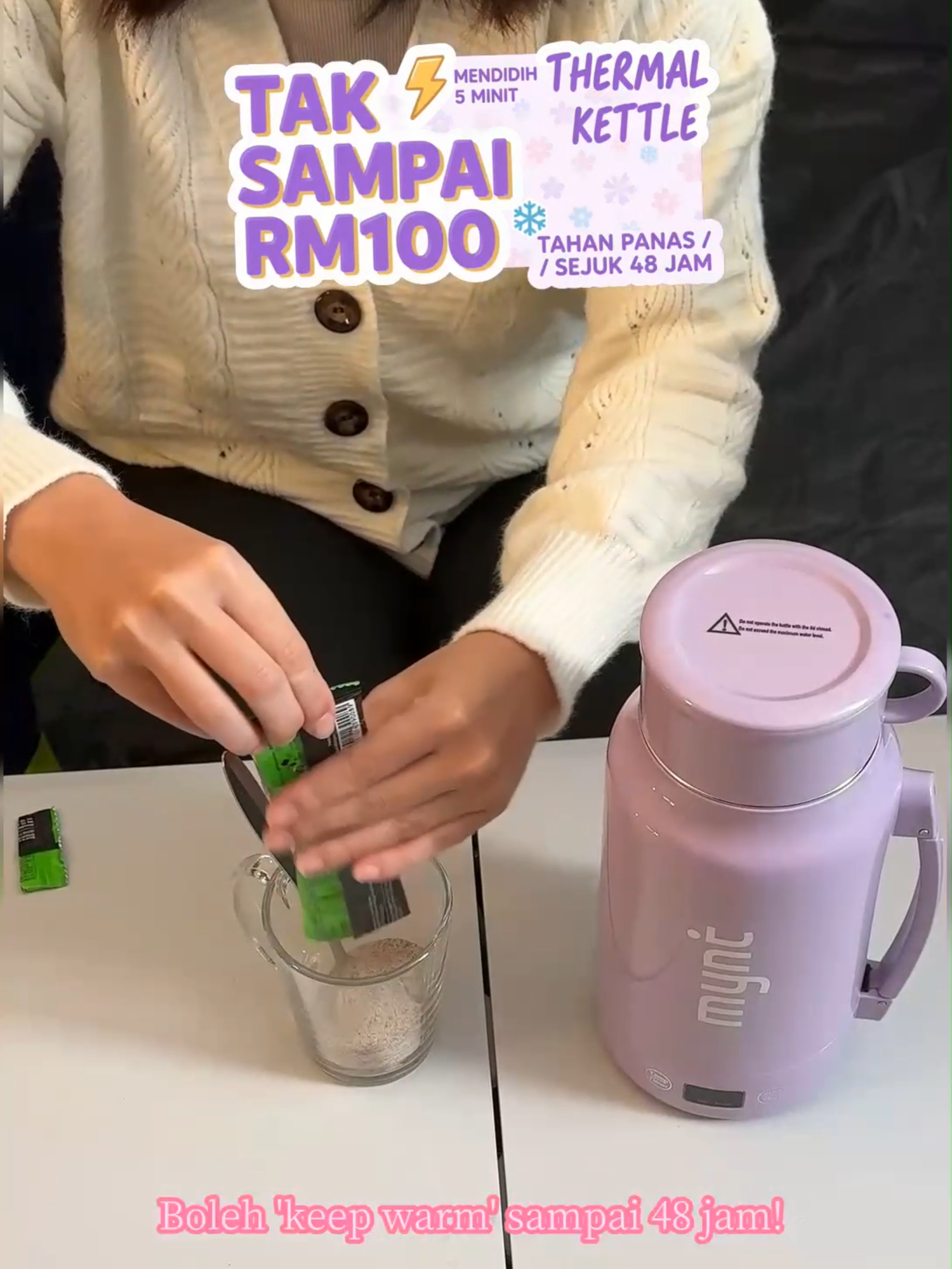 Air mendidih pantas, mood kopi/teh pun terus ON! 🔥☕ Siapa suka cepat siap confirm jatuh cinta 😍 #portablekettle #myntmalaysia #mynt #worklifebelike #workhacks #officehack #officetips #WorkFromHome
