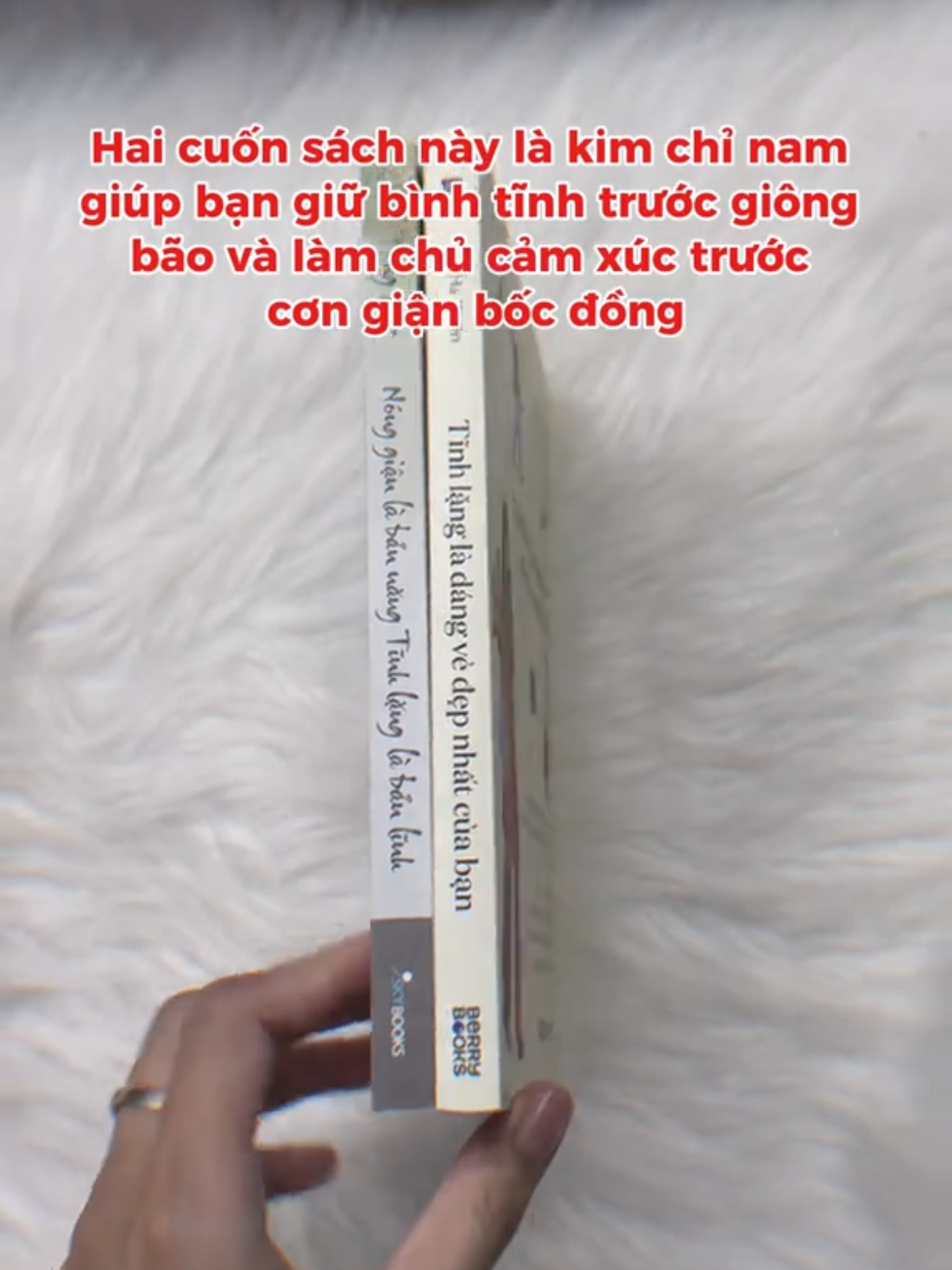 Hai cuốn sách này là kim chỉ nam giúp bạn giữ bình tĩnh trước giông bão và làm chủ cảm xúc trước cơn giận bốc đồng #azvietnam #BookTok #SuperBrandFestival #TiecLiveBachHoa #combovedepcuasutinhlang