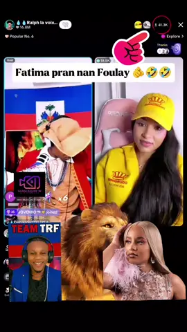 Fatima at show Foulay #show #Live #ralphlavoixdor #viraltiktok #fyp @Fatima Altieri @DiyosaShow 
