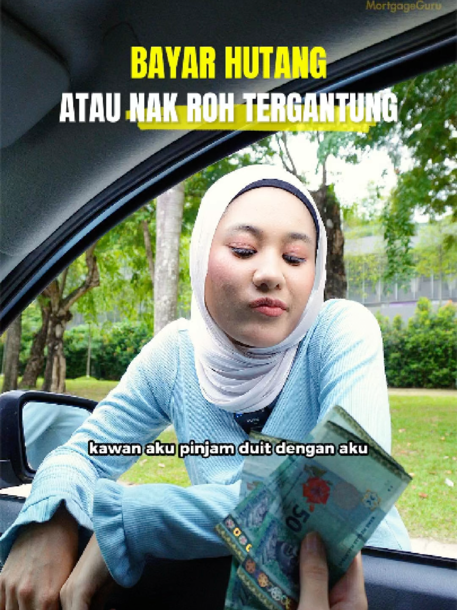 Bayar hutang atau nak roh tergantung?