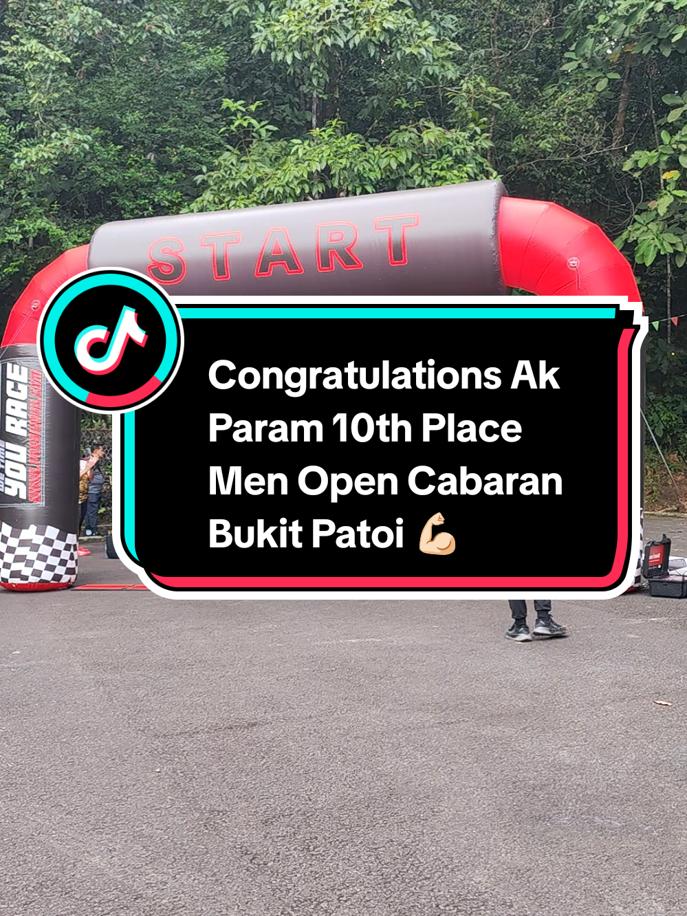 CONGRATULATIONS TO AK PARAM  10TH PLACE MEN OPEN CABARAN BUKIT PATOI #creatorsearchinsights #mundukbrunei #brunei #fypbrunei #masukberanda 