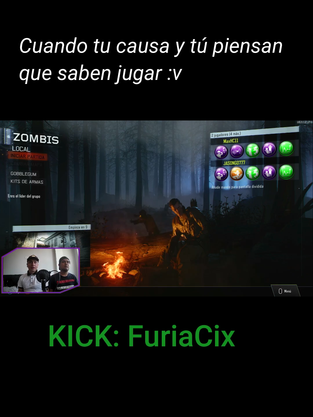 Pueden apoyarnos seguiéndonos en kick amigos, se los agradeceríamos mucho :)  #kick #kickstreaming #callofduty #callofdutyblackops #gaming #viraltiktok #stream #ps5 #fyp #reels
