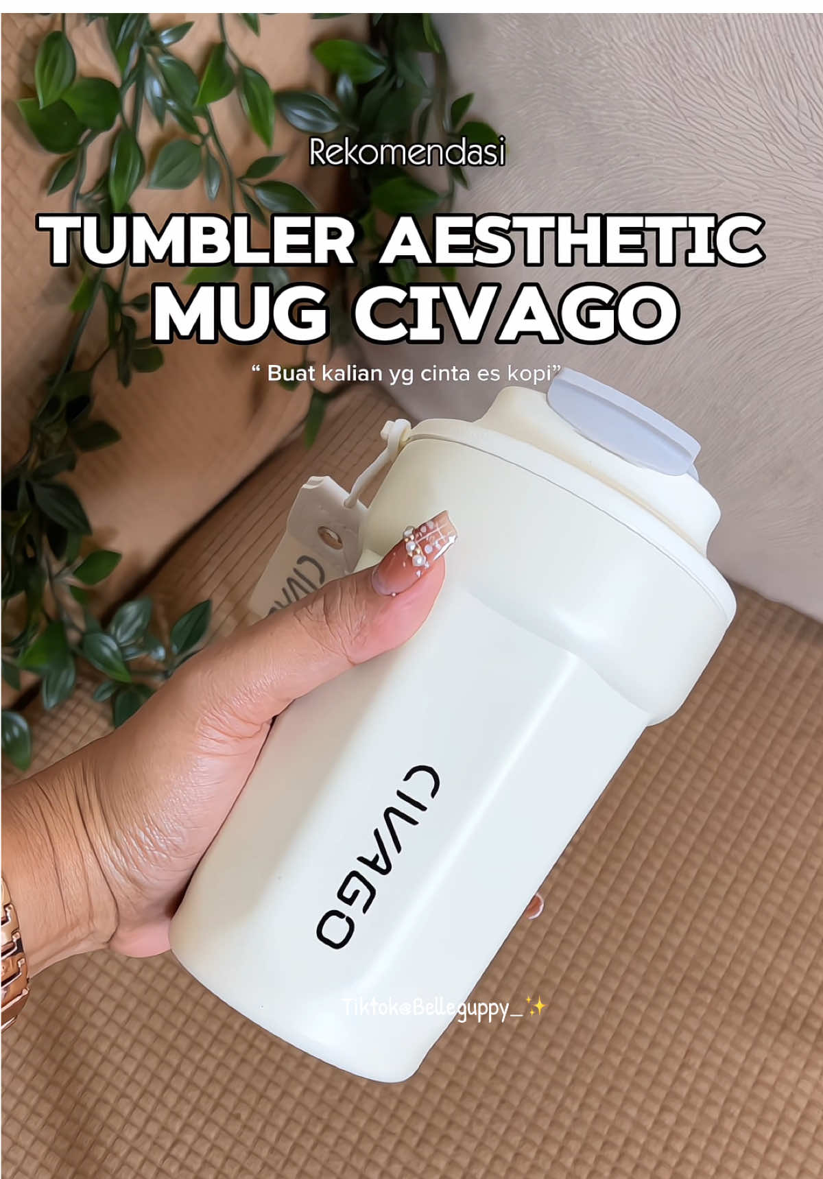 Kalian wajib punya sih tumbler yang satu ini #civago #tumblercivago #tumblerkopi #tumbleraesthetic #modalkontendoang 