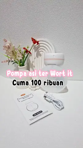 pompa asi ter wort it cuma 100 ribuan, ringan dan nggak brisik mesinnya 😍 #pompaasi #pompaasielektrik #pompaasihandsfree #pompaasimurah 